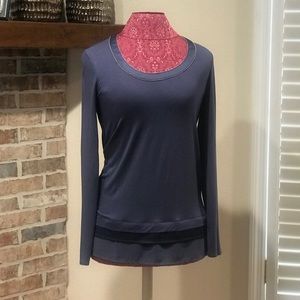 WHBM Pretty Blue with embellishments